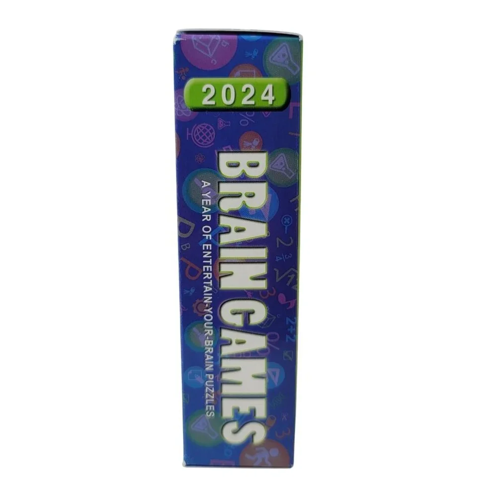 Brain Games Calendar 2024 6x5
